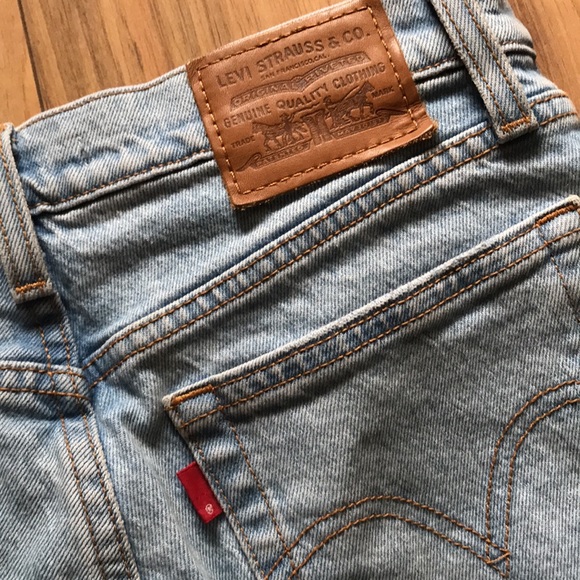 Levis Wedgie straight Jeans size 24 - Picture 4 of 10